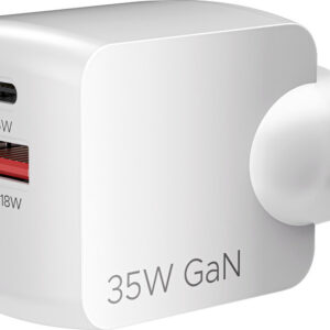 boAt 35 W GaN 3 A Wall Charger for Mobile(Crystal White)