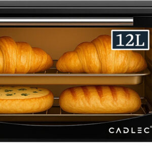 Cadlec 12-Litre Oven Toaster Grill (OTG)(Cruise, Black)