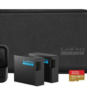 GoPro HERO13 Special Bundle -The Handler , Extra Enduro battery,Mount, 64GB MemoryCard Sports and Action Camera(Black, 27 MP)