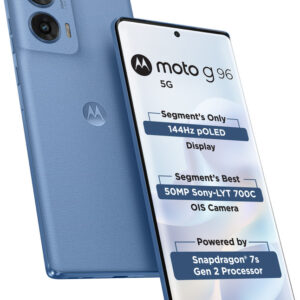 MOTOROLA G96 5G (Pantone Ashleigh Blue, 256 GB)(8 GB RAM)