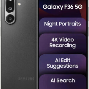 Samsung Galaxy F36 5G (Black, 256 GB)(8 GB RAM)