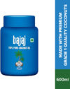 BAJAJ 100% Pure Coconut Oil Wide Mouth Jar Made with Premium Grade 1 Quality Hair Oil(600 ml)