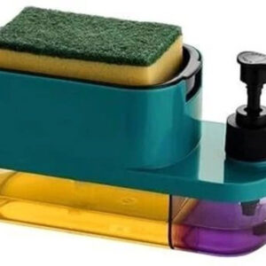 kitchwell liquid dispenser ,soap dispenser soap pump ,3-in-1 soap dispenser for kitchen 500 ml Liquid, Shampoo, Sanitizer Stand, Soap, Conditioner Dispenser(Multicolor)