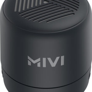 Mivi Play 12HRS Playback, Bass Boosted,TWS Feature, IPX4 5 W Portable Bluetooth Speaker(Black, Mono Channel)