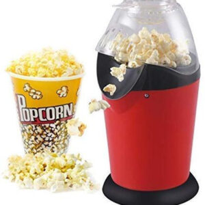 RUDROIMPEX Removable Lid/Instant Popcorn Grade Aluminum Alloy Oil Free Popcorn Maker Air Popcorn, Popper Electric Machine Snack Maker, with Measuring Cup 500 g Popcorn Maker(Multicolor)