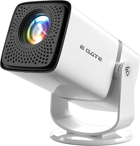 E GATE Atom 3X | Real Full HD 1080p Native, 13.0 Automatic Android Projector