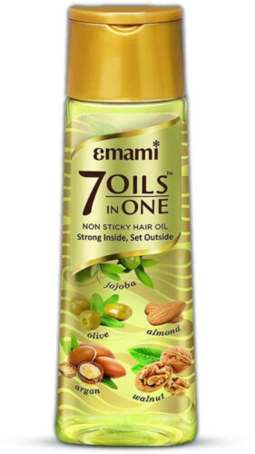 EMAMI 7 Oils In One Hair Oil Makes Hair 20X Stronger And Manageable Hair Oil