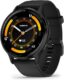 Garmin Venu 3 Slate Stainless Steel Smart Watch Bezel with Black Case
