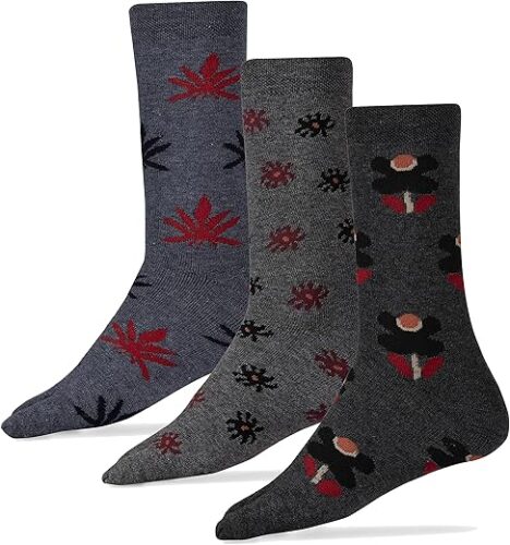 RC. ROYAL CLASS Women Calf Length Towel Terry Thick Woolen Winter Wear Socks, Cushioned Warm Thermal Socks For Women