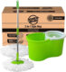 Scotch-Brite 2-in-1 Bucket Spin Mop (Green, 2 Refills), 4 Pcs