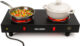 Wellberg 2000W Double Burner Electric Hot Plate