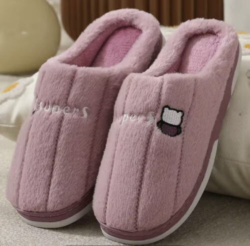 WOLVESDEN  Women Flip Flops  (Purple , 6)